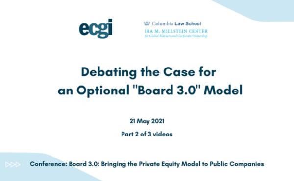 Debating the Case for an Optional "Board 3.0" Model