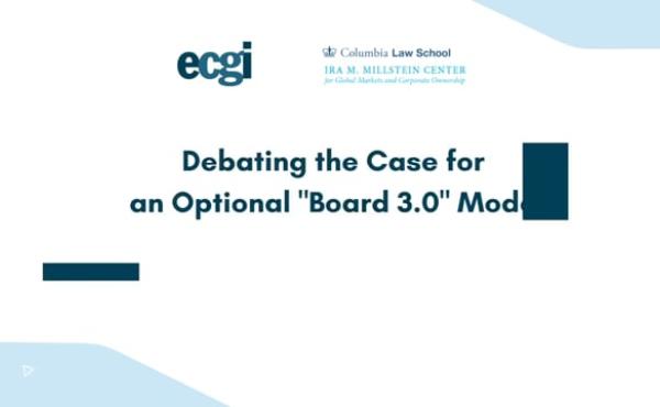 Debating the Case for an Optional "Board 3.0"Model: Part 2