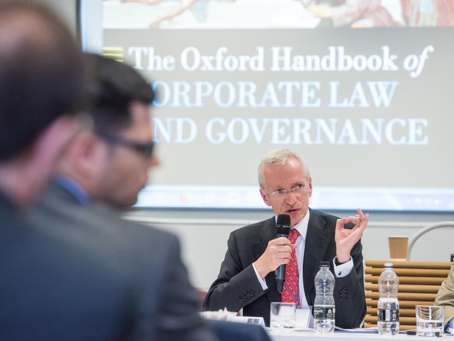 Image 55 in gallery for Book Launch: The Oxford Handbook of Corporate Law and Governance