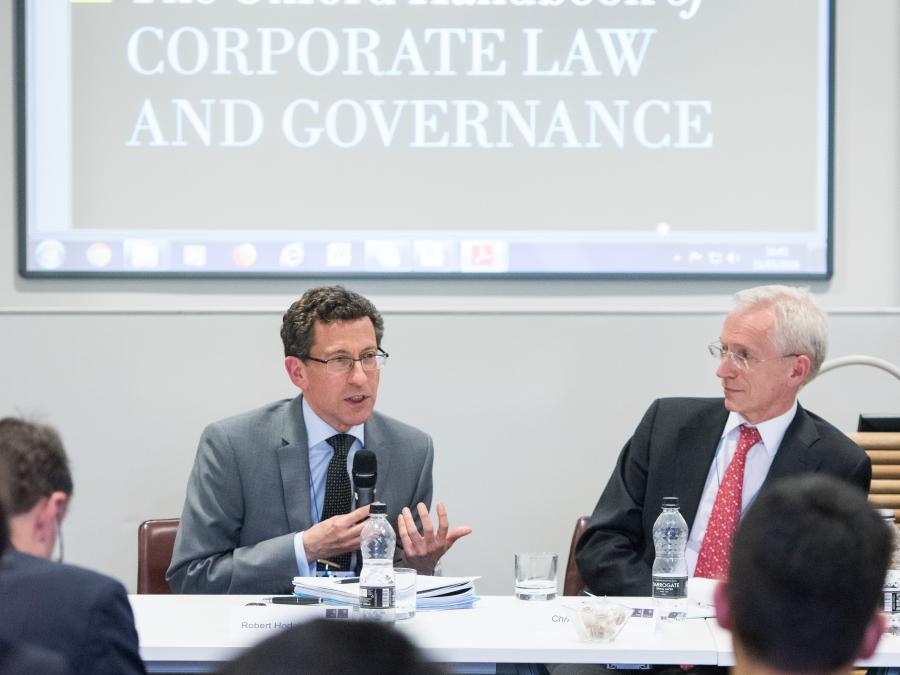 Image 60 in gallery for Book Launch: The Oxford Handbook of Corporate Law and Governance
