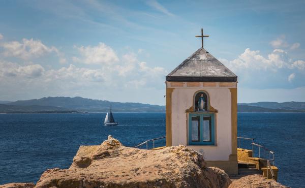 a sea view in Sardinia