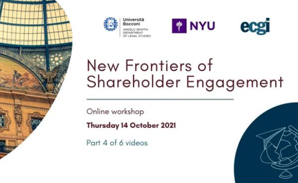 New Frontiers of Shareholder Engagement: Stewardship and Collective Action:The Australian Experience