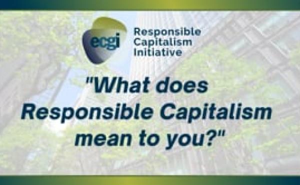VOX POP - What does Responsible Capitalism mean to you?