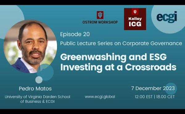 Greenwashing and ESG Investing at a Crossroads