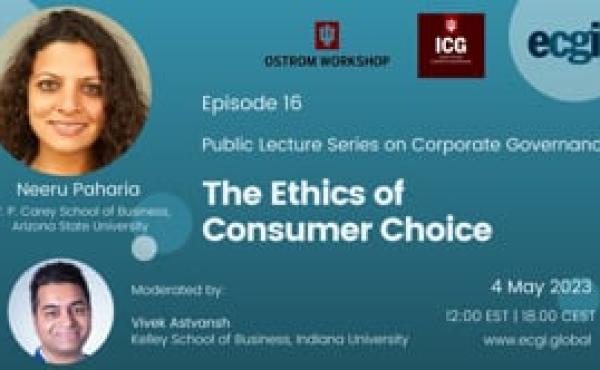 The Ethics of Consumer Choice