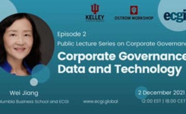 Corporate Governance: Data and Technology