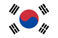 Korea, Republic of (South) flag