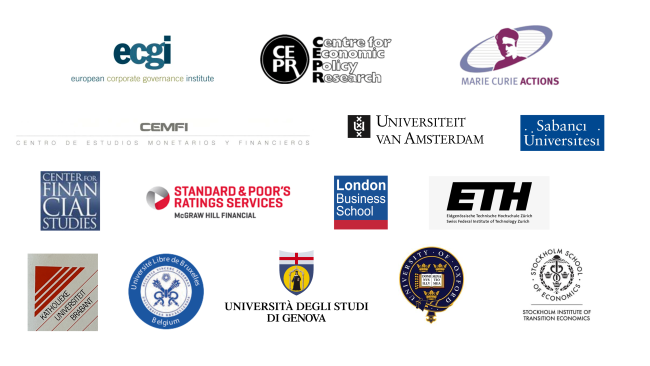 A collage of university logos