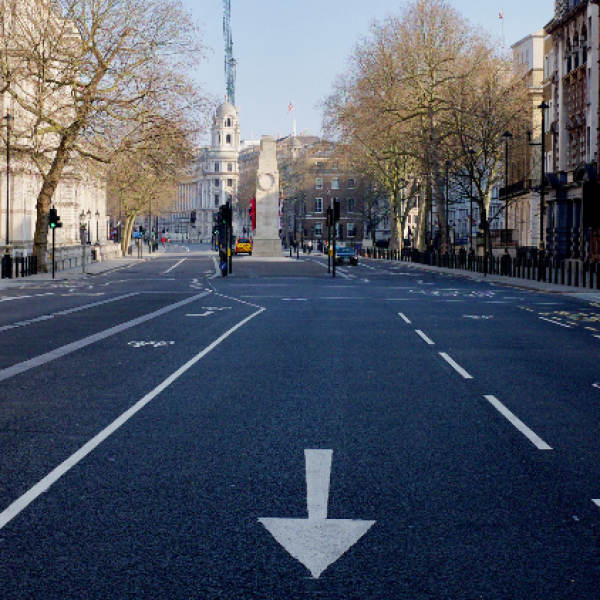 An empty street