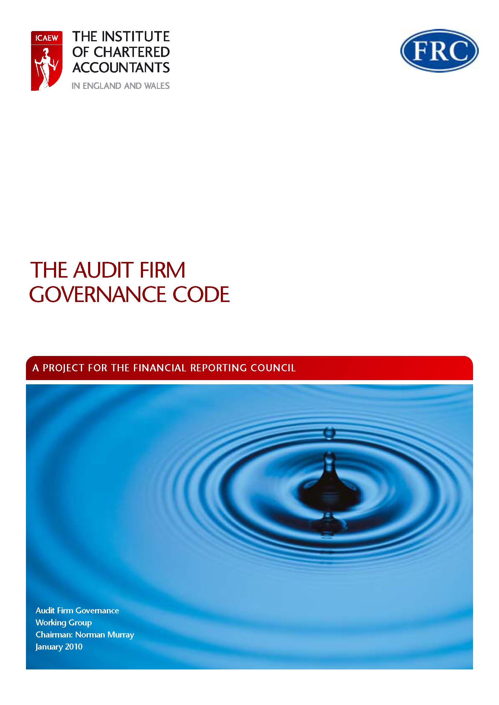 The Audit Firm Governance Code Ecgi